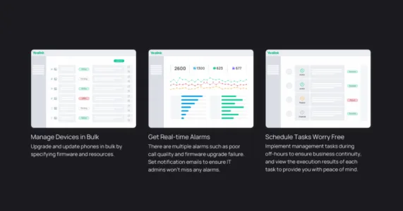 Quản lý và triển khai dễ dàng với nền tảng Device Management