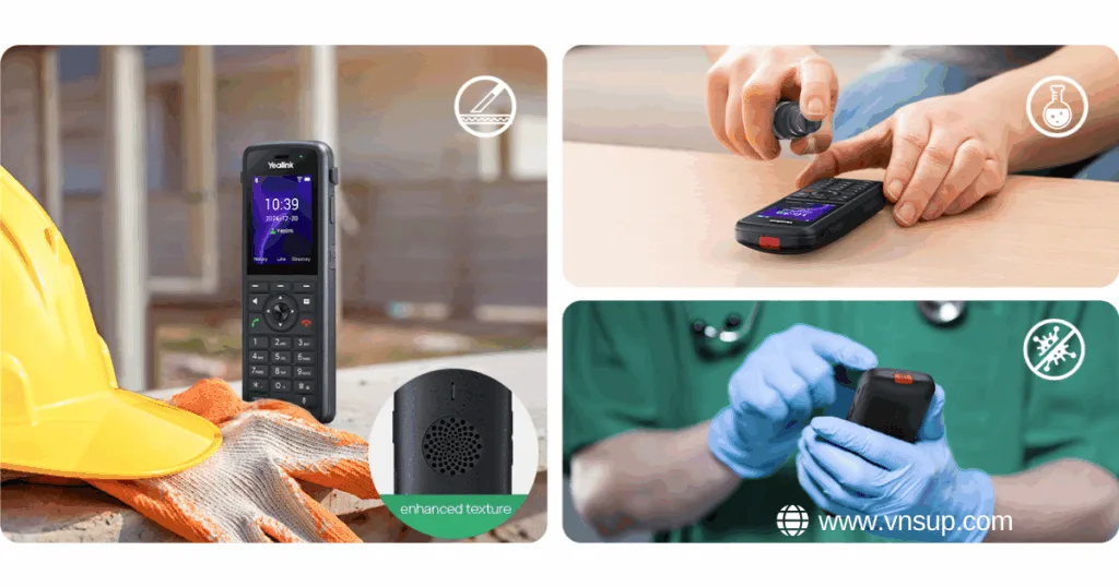 Thiết kế bền bỉ chuẩn IP67