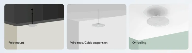 Tính linh hoạt cao tùy thuộc vào không gian của bạn
