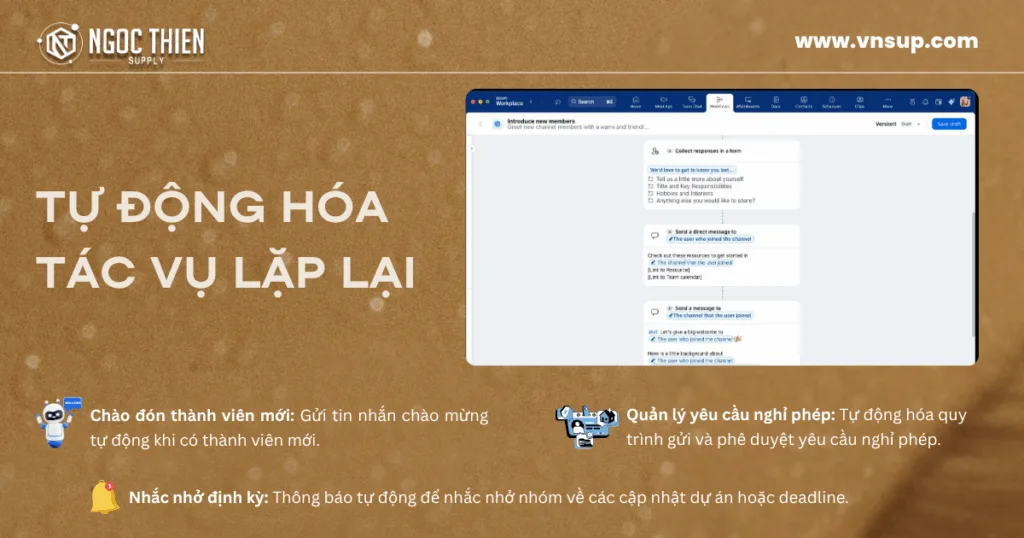 Tự động hóa tác vụ lặp lại