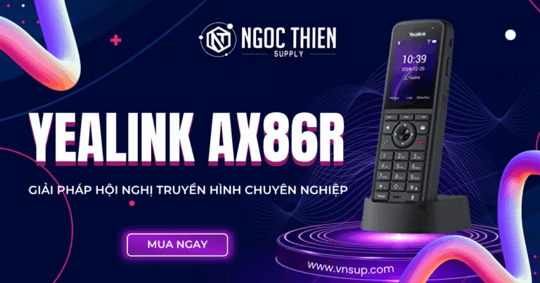 Yealink AX86R_ Giải pháp hội nghị truyền hình chuyên nghiệp