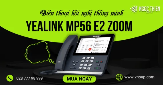 Yealink MP56 E2 Zoom – Điện thoại hội nghị thông minh