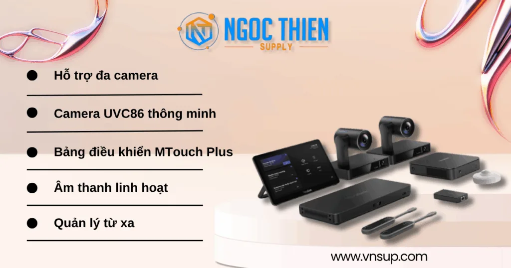 Yealink MVC S90 Microsoft Teams – Hệ thống hội nghị cao cấp cho không gian lớn