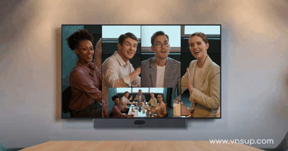 Yealink MeetingBar A50 – Hệ thống hội nghị tất cả trong một 2025 Yealink MeetingBar A50 được trang bị tính năng AI thông minh