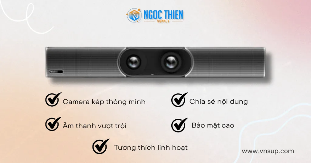 Yealink MeetingEye 600 – Thiết bị tích hợp cho phòng họp vừa