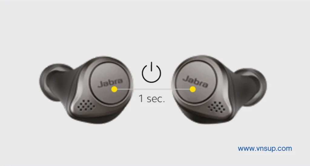 Cách khởi động Jabra Elite 75t