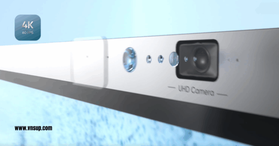DS-D5C65RB_B 65 inch sở hữu camera tích hợp 4K