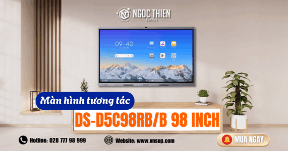 DS-D5C98RB/B 98 inch - Màn hình tương tác thông minh 2025 DS-D5C98RB/B 98 inch
