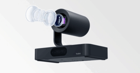 Bộ thiết bị Yealink MVC S80-C5U Microsoft Teams Rooms System 2025 Hệ thống camera SmartVision 80 với Quad-Lens và Zoom Quang học 20x