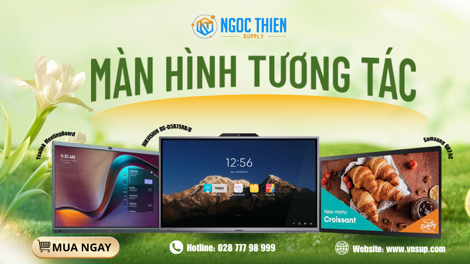 MÀN HÌNH TƯƠNG TÁC