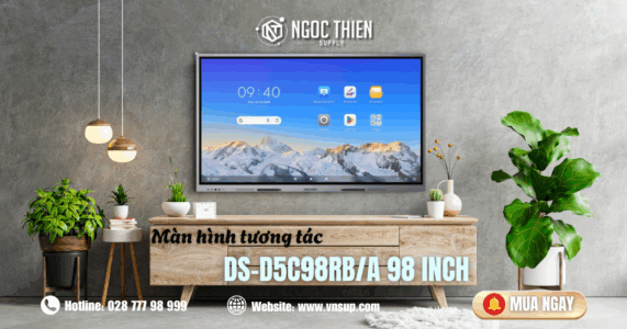DS-D5C98RB/A 98 inch - Màn hình tương tác thông minh 2025 Màn hình tương tác DS-D5C98RB/A 98 inch