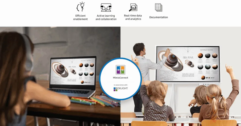 Phần mềm học tập MimioConnect