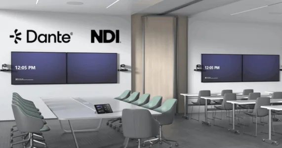Tích hợp NDI® và Dante® cho phòng họp hiện đại