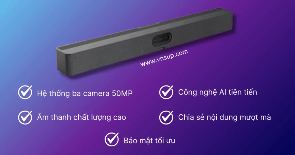 Tính năng nổi bật của MeetingBar A50