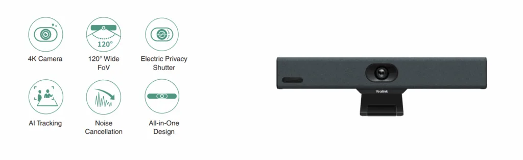 Tính năng nổi bật của Yealink MeetingBar A10