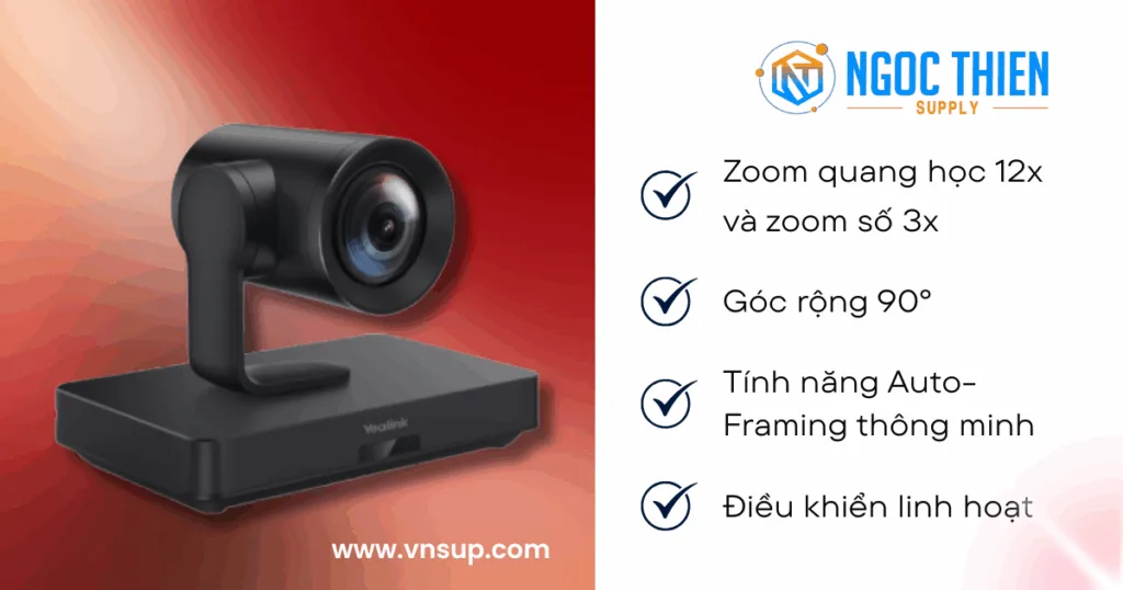 Video 4K sắc nét, góc nhìn toàn diện, điều khiển thông minh