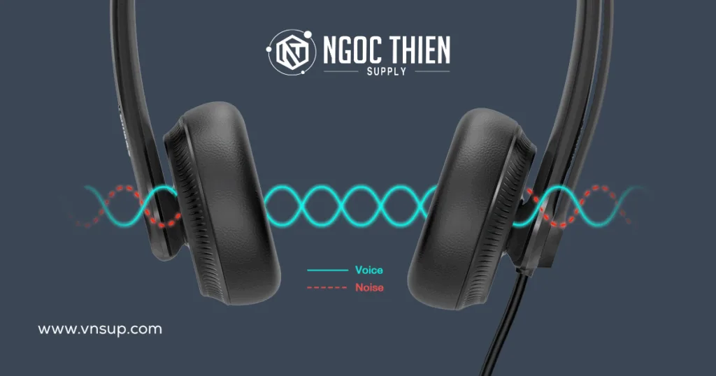 YHS34 Mono được tích hợp công nghệ chống ồn