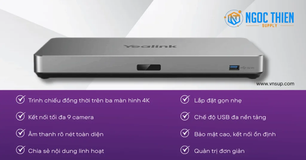 Yealink MeetingEye 800 – Thiết bị hội nghị tất cả trong một cho phòng họp cao cấp