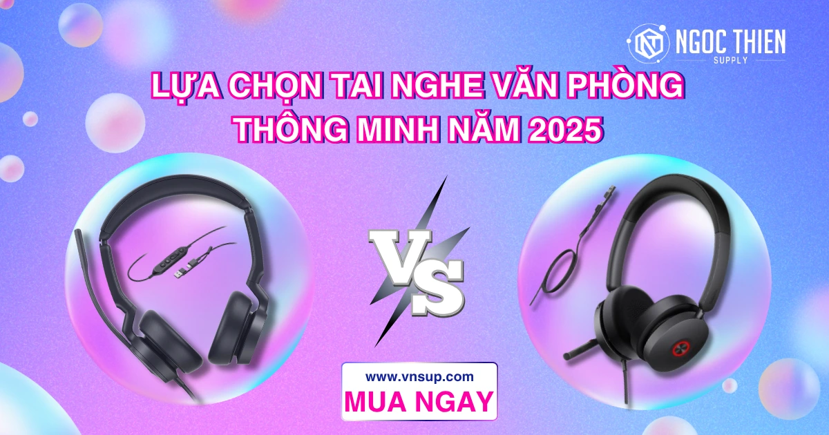Yealink UH46 vs UH48 Lựa chọn tai nghe văn phòng thông minh năm 2025