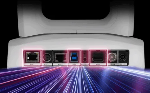 AVer PTZ310UNV2 hỗ trợ phát trực tuyến qua HDMI, USB và IP