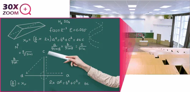 AVer PTZ330UV2 với ống kính zoom quang học 30X