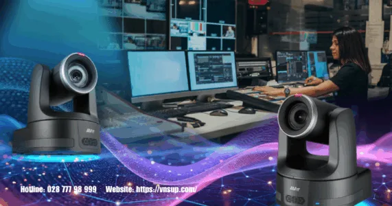 AVer TR615 tích hợp liền mạch vào hệ sinh thái sản xuất chuyên nghiệp