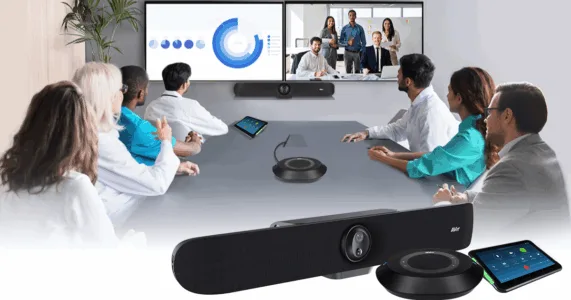 AVer VB370A hỗ trợ kết nối thêm micro và loa ngoài