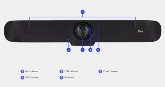 AVer VB370A mặt trước