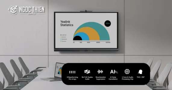 Âm thanh trong trẻo, đàm thoại liền mạch