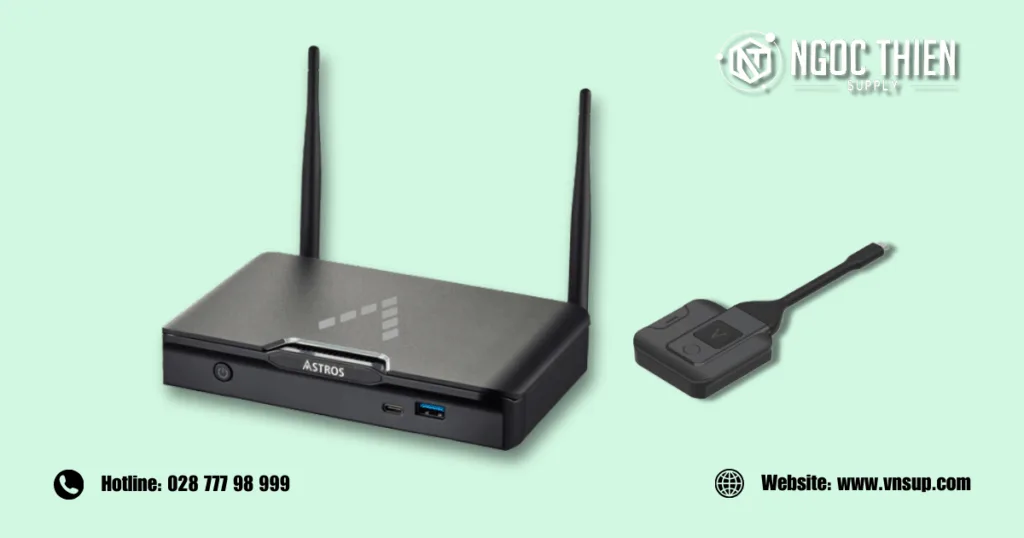 Astros AS-101-S1 - Giải pháp trình chiếu không dây tối ưu cho không gian nhỏ