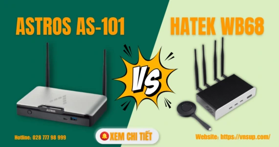 Astros AS-201 hay Hatek WB68 Bí quyết chọn đúng thiết bị cho trải nghiệm họp thông minh