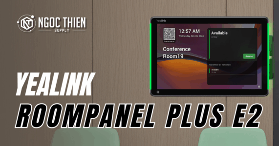 Bảng điều khiển đặt lịch Yealink RoomPanel Plus E2