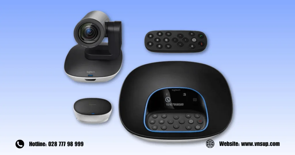 Bộ giải pháp hội nghị truyền hình Logitech Group
