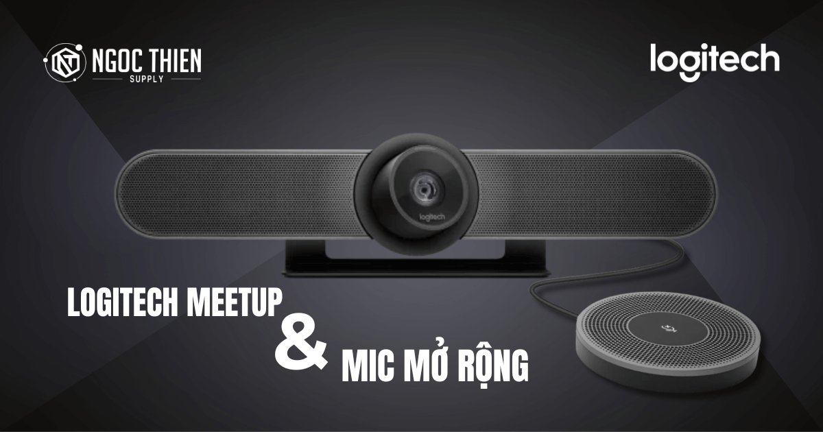 Logitech MeetUp + Mic mở rộng