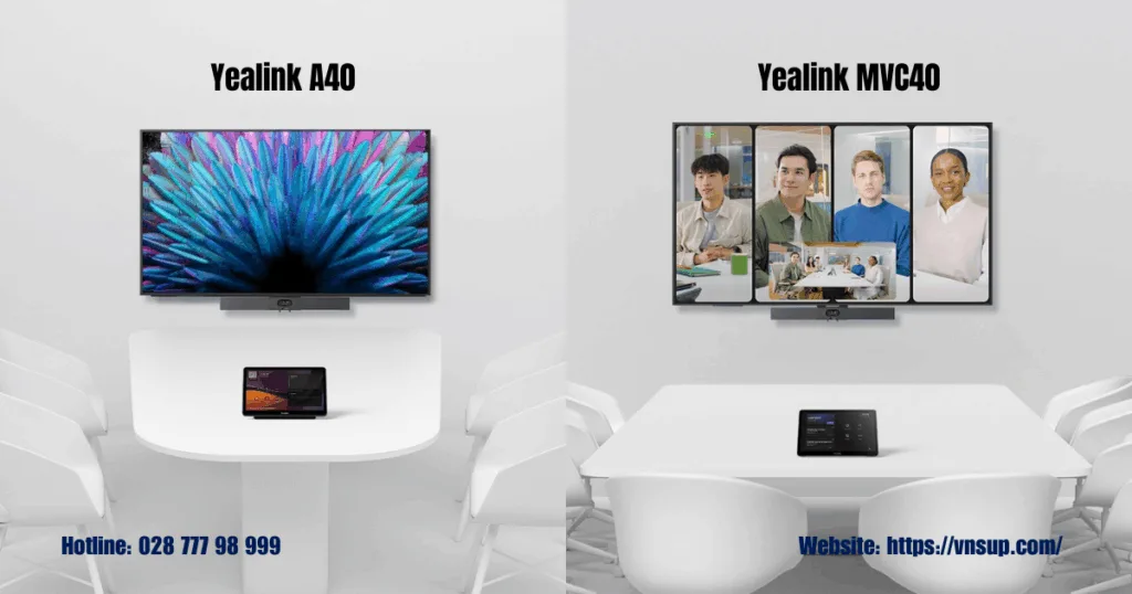 Cách bố trí MeetingDisplay 65 inch cho phòng họp nhỏ