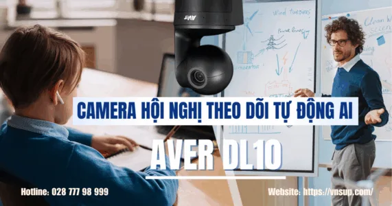 Camera hội nghị theo dõi tự động AI AVer DL10