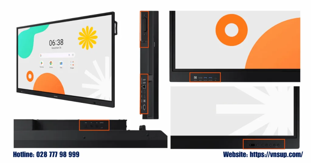 Chi tiết về màn hình Samsung WAF Series