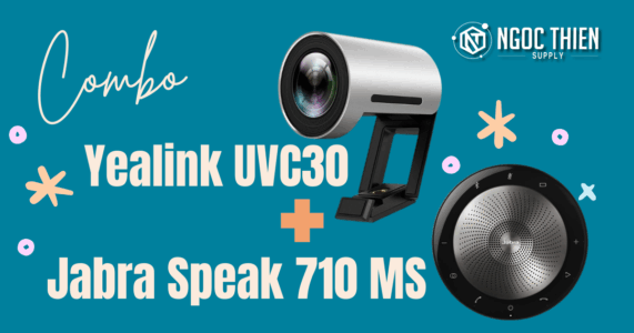 Combo Yealink UVC30 + Jabra Speak 710 MS