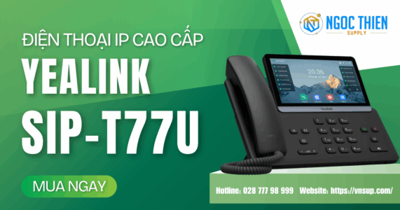 Điện thoại IP Yealink SIP-T77U