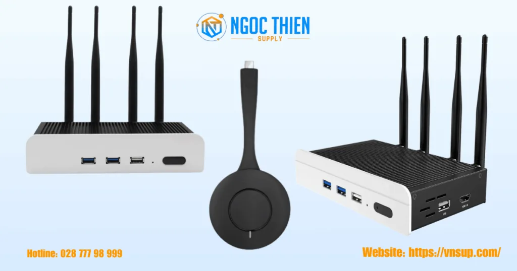 Hatek WB68 – Giải pháp trình chiếu không dây linh hoạt cho phòng họp hiện đại