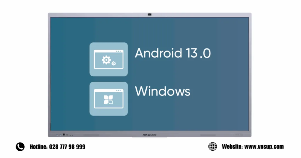 Hệ điều hành Android 13.0 với khả năng mở rộng OPS