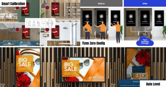 Hiệu chuẩn thông minh và linh hoạt trong cài đặt