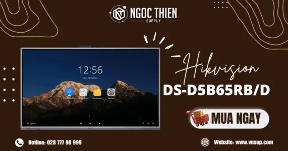 Hikvision DS-D5B65RB/D – Màn hình tương tác 4K 65 inch với camera 4K