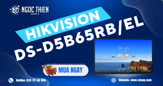 Hikvision DS-D5B65RB/EL - Màn hình tương tác 65 inch 4K thông minh