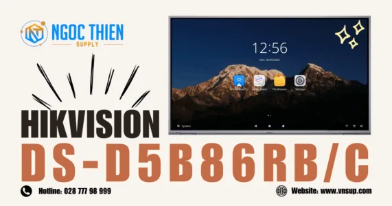 Hikvision DS-D5B86RB/C – Màn hình tương tác 4K 86 inch