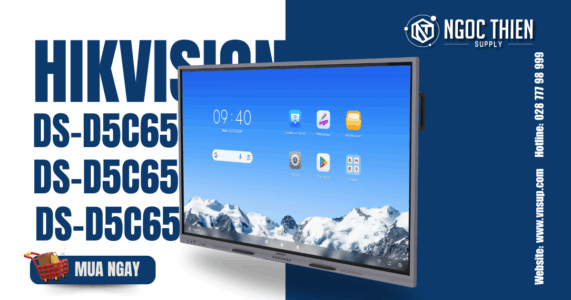 Hikvision DS-D5C65RB/A2L – Màn hình tương tác 4K 65 inch
