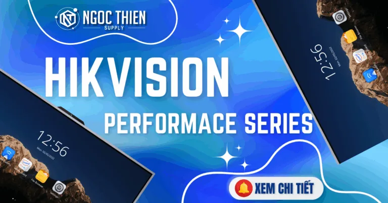 Hikvision Performance Series - Màn tương tác 4K hiệu năng cao cho phòng họp & lớp học