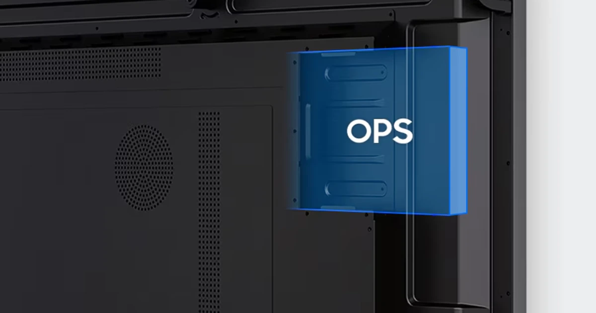 Khe cắm OPS màn Samsung WAF