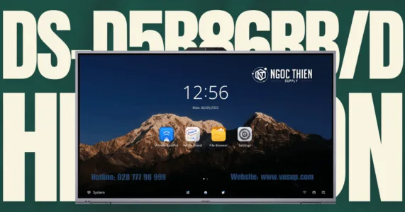 Màn hình tương tác 4K 86 inch Hikvision DS-D5B86RB/D