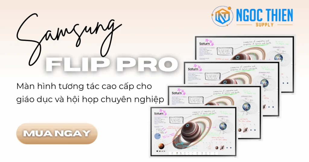 Màn hình tương tác Samsung Flip Pro
